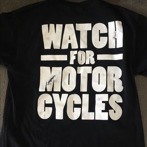 WATCH FOR MOTORCYCLES shirt
